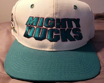 vintage anaheim ducks hat