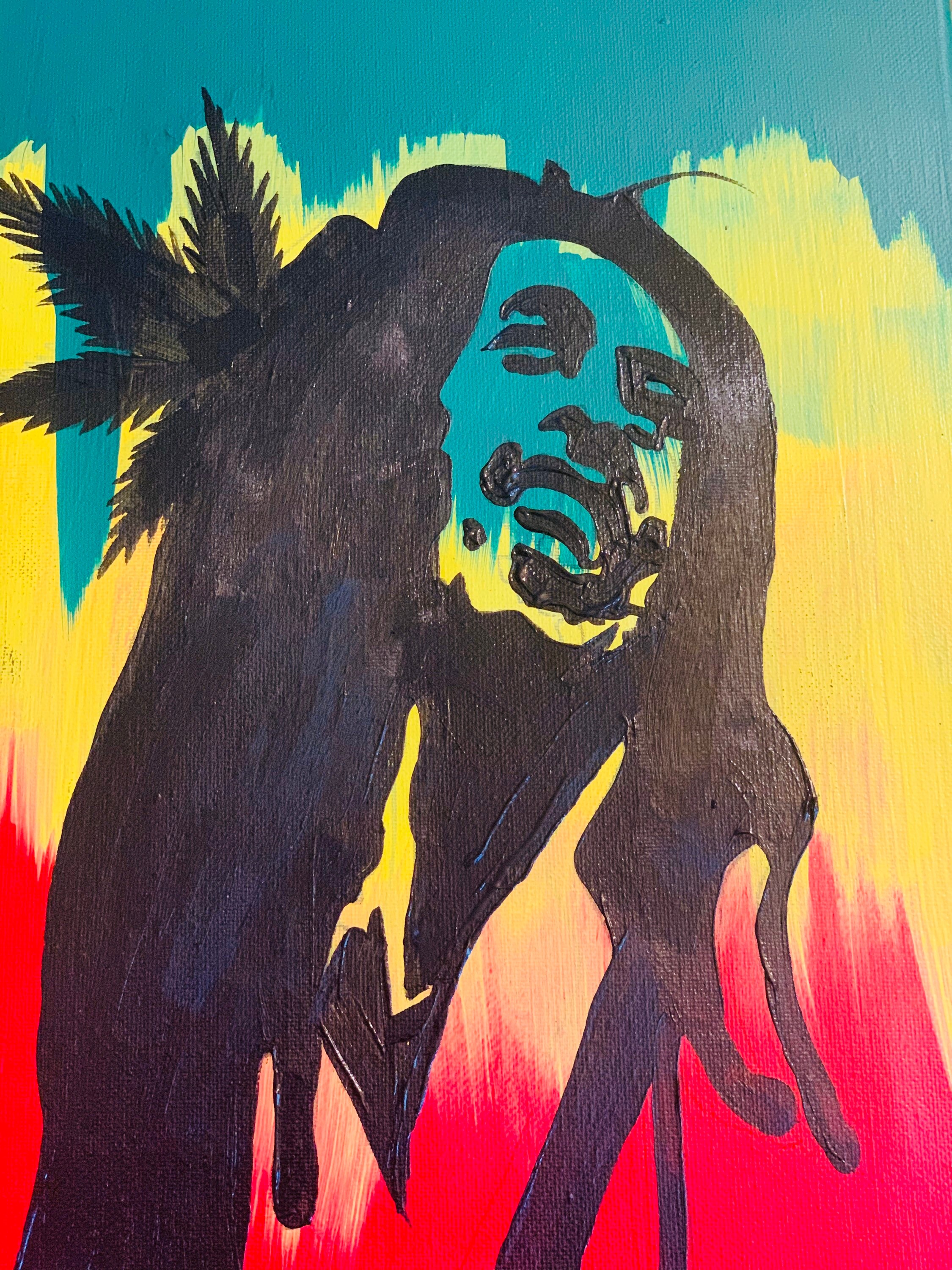 Paint and Sip/pre Drawn/ DIY Paint Party/canvas Painting/adult Etsy