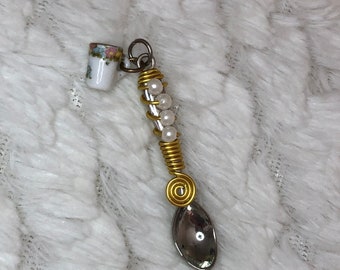 Wire wrapped mini spoon