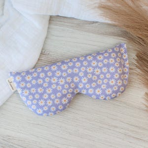 Weighted Eye Pillow, Lavender Eye Mask Pillow, Organic Flaxseed Eye Mask, Aromatherapy & Stress Relief, Yoga Savasana, Meditation Pillow