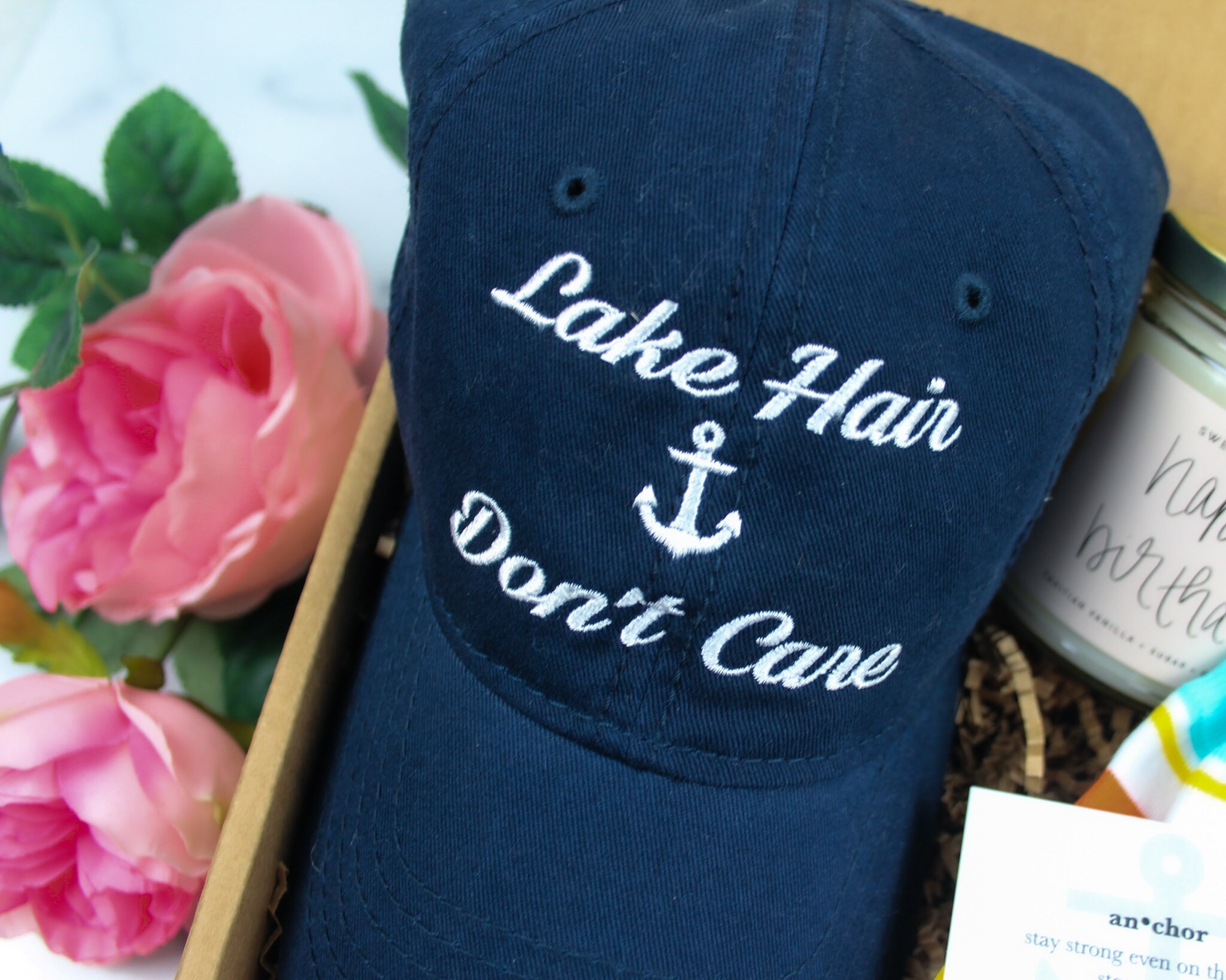 Lake Lover Gift Lake Lover Birthday Gift Box Anchor Etsy