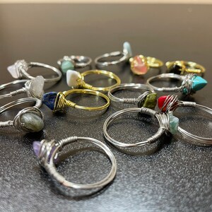 Sterling silver 3 stud PERO stud ring modern stackable statement