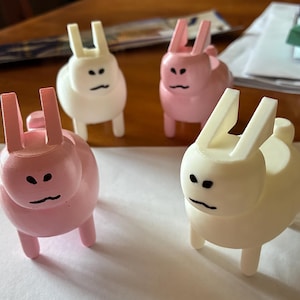 Gubby from Roblox 3d print meme bunny. Forsaken game, dream game rabbit!
