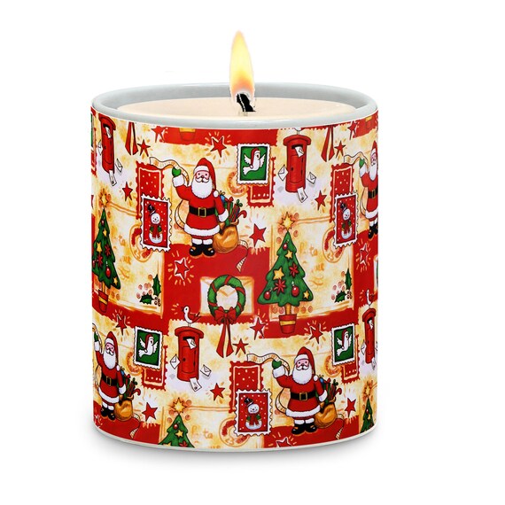 SUBLIM-ART Praying Christmas Candle Santa Claus
