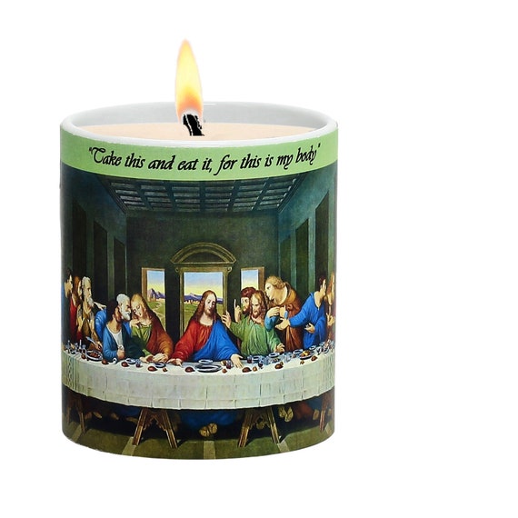 SUBLIM-ART Last Supper Praying Candle (11 Oz)