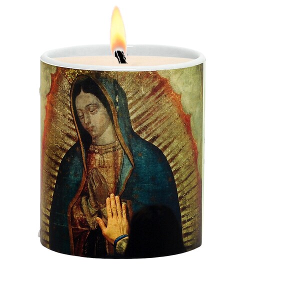 SUBLIM-ART Our Lady of Guadalupe Praying Candle (11 Oz)