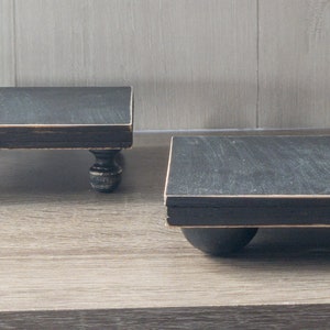 Wood Riser | Home Accent | Farmhouse Riser | Tier Tray | Tiered Tray Décor | Rustic Decor | Wood Riser | Pedestal | Candle Holder