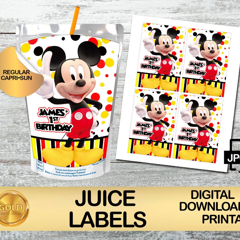 Mickey Mouse Party - Etsy