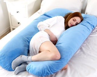 Oreiller enceinte pour femmes enceintes coussin pour coussins enceintes soutenir l’allaitement maternel pour le sommeil