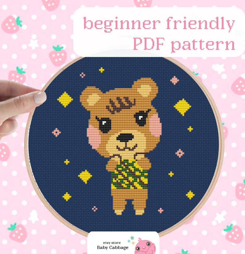 Maple Animal Crossing Animal Crossing Cross Stitch Animal