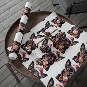 Playful Dog Wrapping Paper, Gift Wrap for Birthdays, Holidays, Parties, Cute Animal Prints, Eco-Friendly Gift Packaging