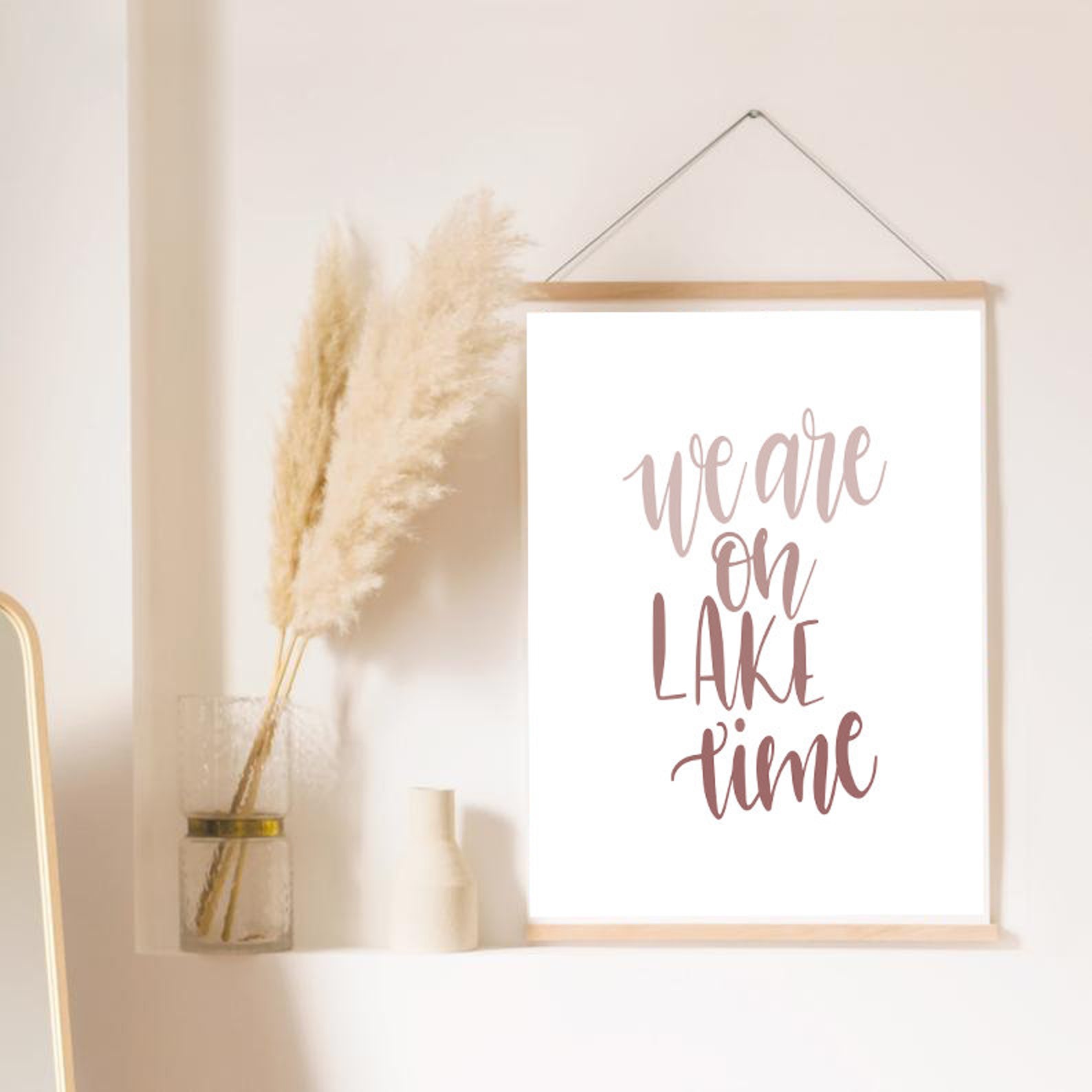 Lake House Decor Lake Life Art Summer Cabin Cottage Home Etsy