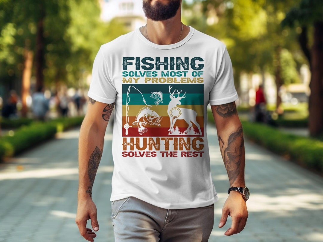 Funny Fishing and Hunting Gift Christmas Humor Hunter Cool Etsy