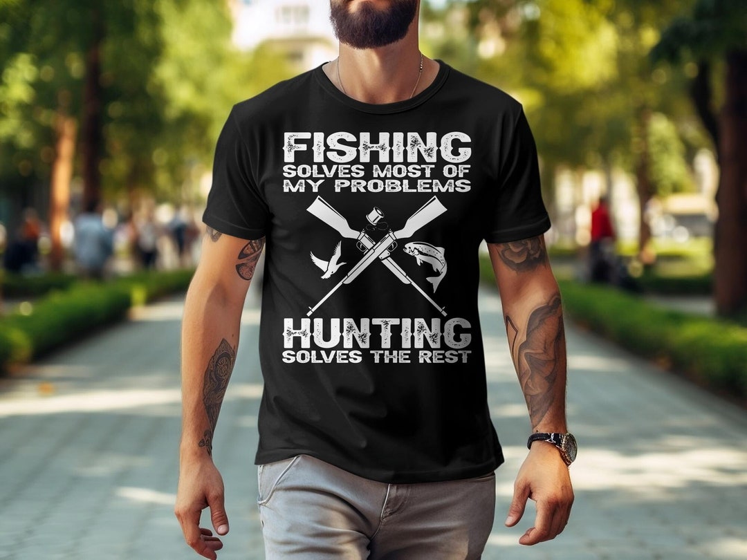 Funny Fishing and Hunting Gift Christmas Humor Hunter Cool Etsy