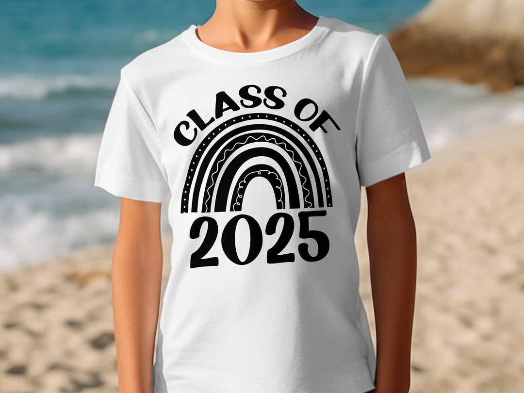 Class of 2025 Senior School Graduation College Shirt Class of Etsy