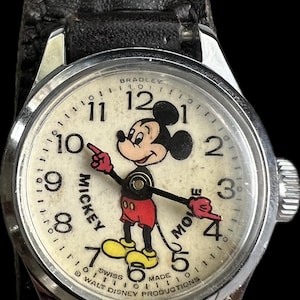 Bradley mickey mouse watch - Etsy 日本