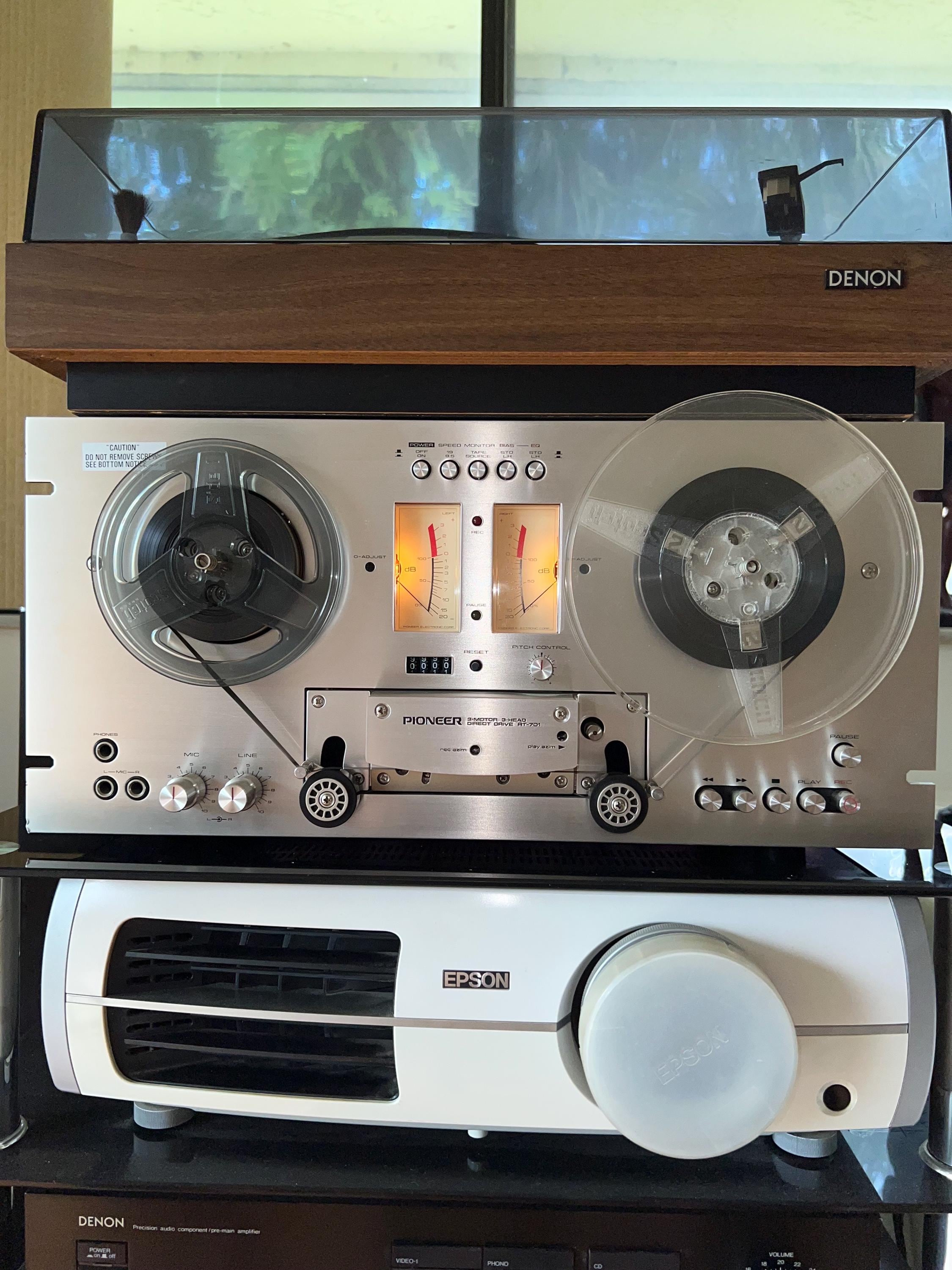 1970's Pioneer 701 Reel to Reel Recorder Player - Etsy
