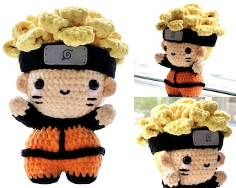 Patron au crochet Ninja (Jumbo) Tutoriel Amigurumi en anglais, téléchargement PDF