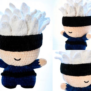 Crochet Pattern Sorcerer (Jumbo) Amigurumi Tutorial in English, PDF Download