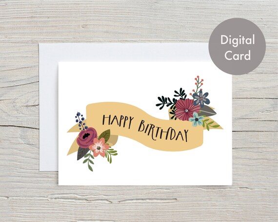 Printable Birthday Card for Her Birthday Card for Coworker | Etsy