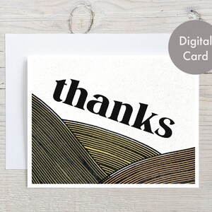thank you cards printable teacher appreciation card digital download, blank cards, abstract thank you card, coworker thank you card, for him