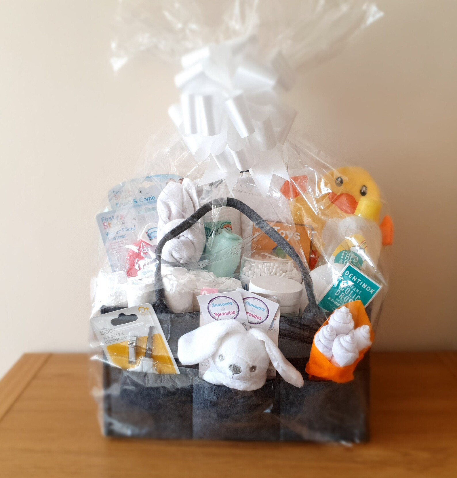 Luxury Baby Essentials Hamper Neutral. Nappy Caddy. Unisex Etsy UK