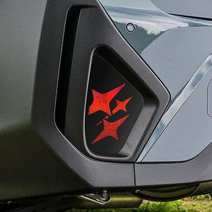 Starlit Rear Reflector Overlays - Fits 2024 + Crosstrek Only ( Base, Premium, Sport, Limited ) / 2024 + Impreza Only ( All Trims )