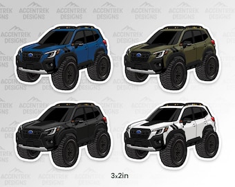 Offroad CARtoon Sticker - 5th Gen - 3” Weatherproof Vinyl Sticker