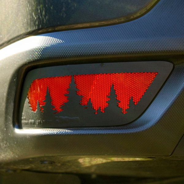 Forest Rear Reflector Overlays ( 1 Pair ) [ Fits 2019 + Forester  / Forester Wilderness (FW) Models Only ]