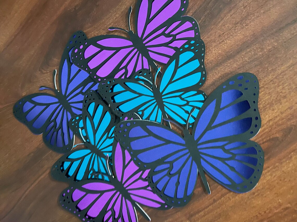 3D Paper Butterflies/craft Butterflies/ Event Butterflies Etsy