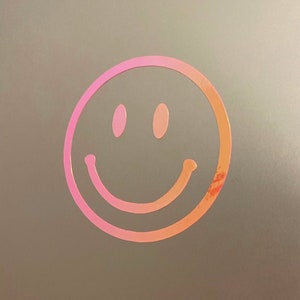 Smiley Face Decal Sticker, Buy 2 Get 1 Free