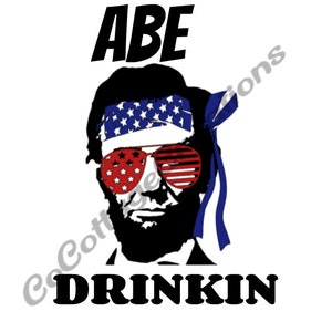 Abe Drinkin SVG File