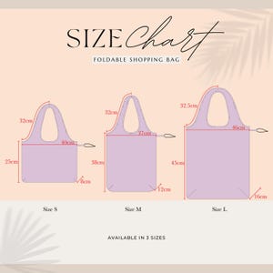 Foldable Reusable Bag Sewing Pattern PDF foldable grocery bag tote bag reusable market bag Sewing Pattern for Beginner Digital Download 3 Sizes Pattern with youtube Tutorial on Etsy