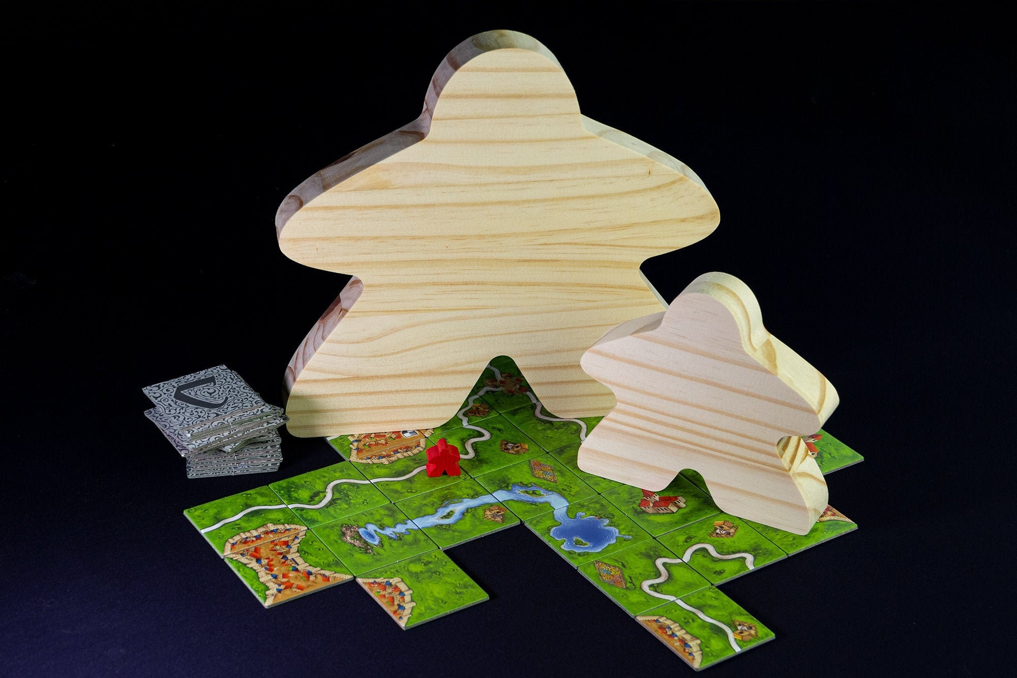 Giant Wooden Meeple for Board Game Lovers Ready to Paint 