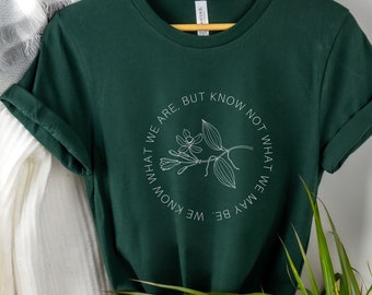 Literary Shirt Shakespeare Shirt Shakespeare Quote Shirt Dark Academia Shirt Poet Shirt Poet Gift Indie Shirt Bookish Shirt Poet T Shirt