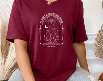 Shakespeare Quote Shakespeare Shirt Shirt Dark Academia Shirt Poet Shirt Literary Shirt Poet Gift Indie Shirt Bookish Shirt Poet T Shirt