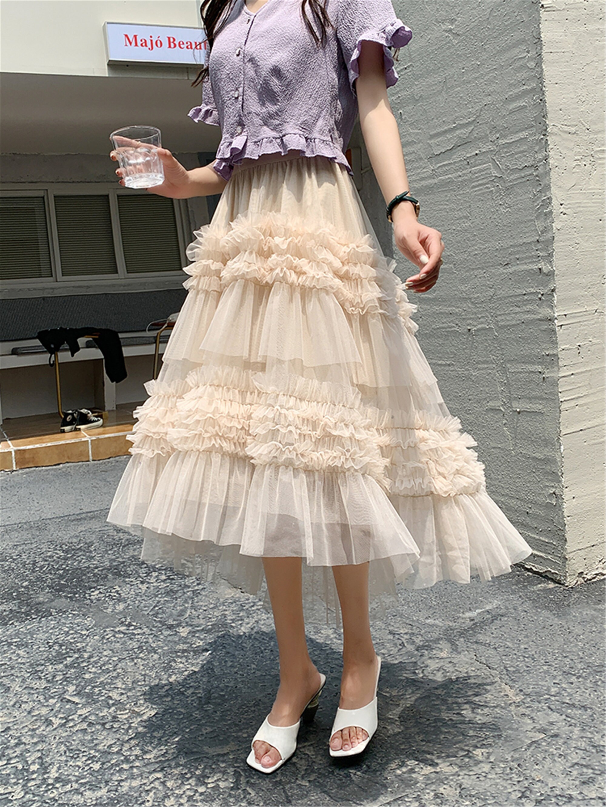 Tulle Dress Front and Back Short Short 