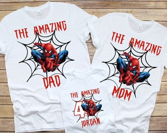 spiderman birthday shirt 5