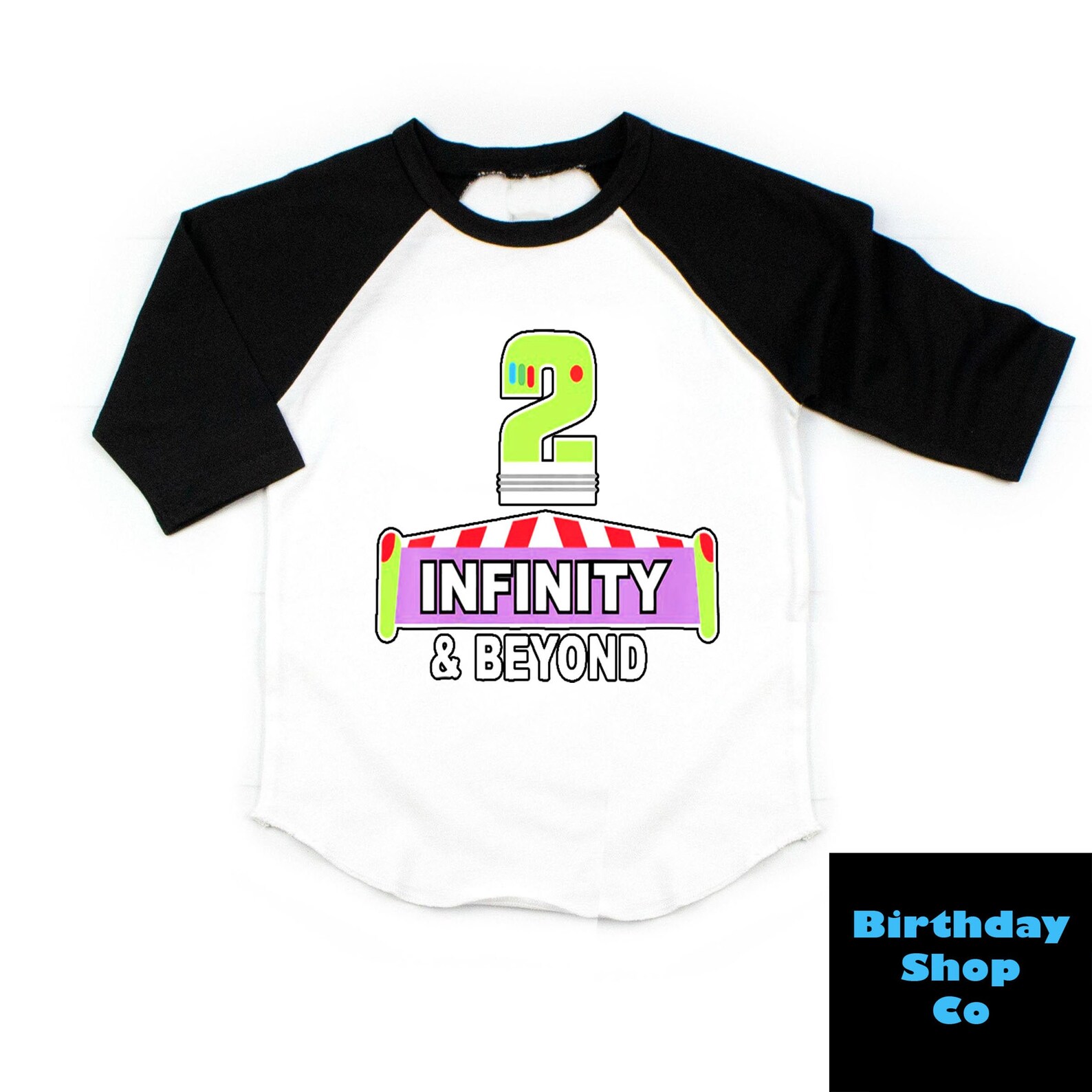 Two Infinity and Beyond Shirt Infinity Beyond birthday Shirt | Etsy
