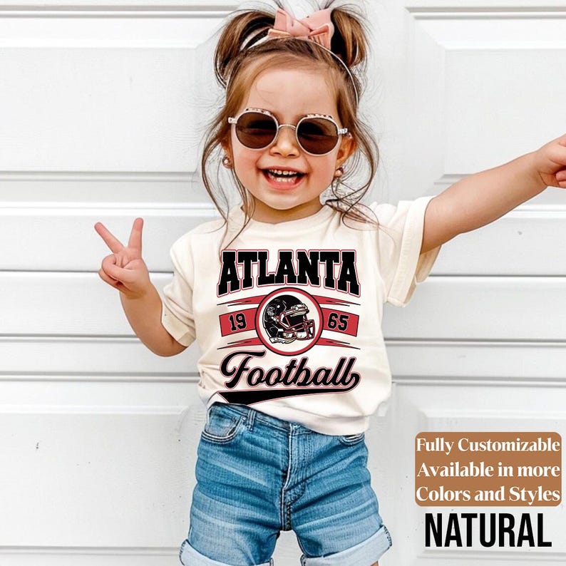 Atlanta kids football shirt style 22