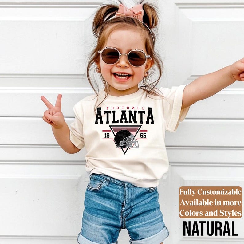 Atlanta kids football shirt style 11