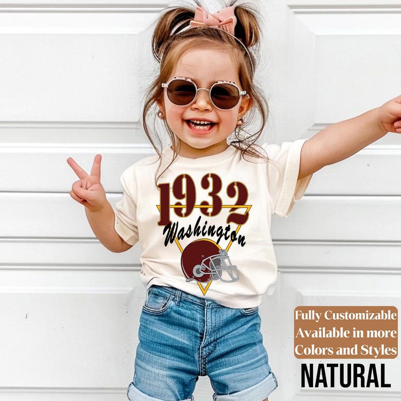Washington kids football shirt style 08