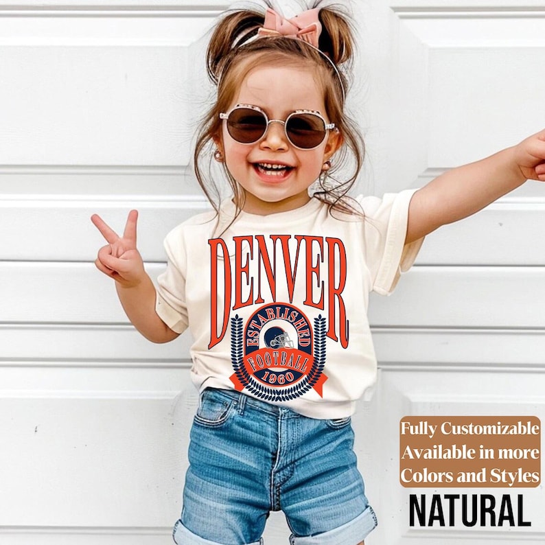 Denver Kids Vintage Tee Style 12