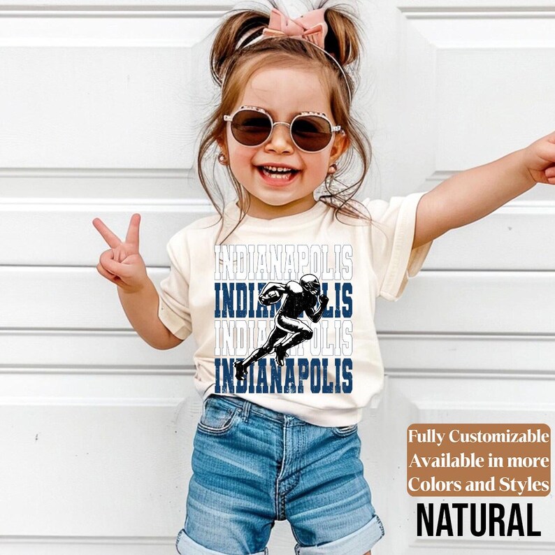 Indianapolis Vintage Toddler T-Shirt Style 15