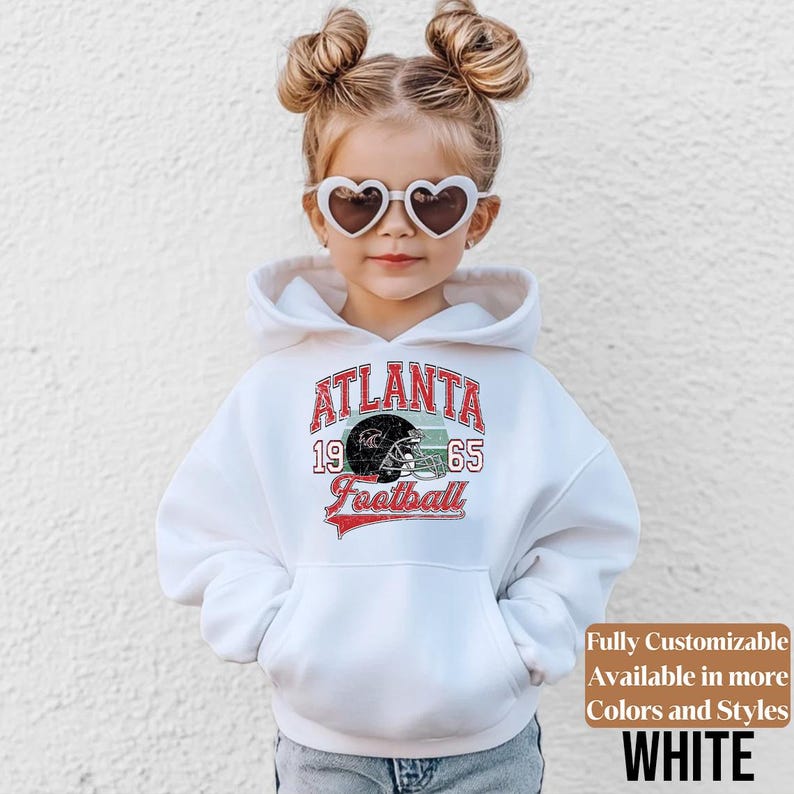 Atlanta Football vintage kids sweatshirt style 2