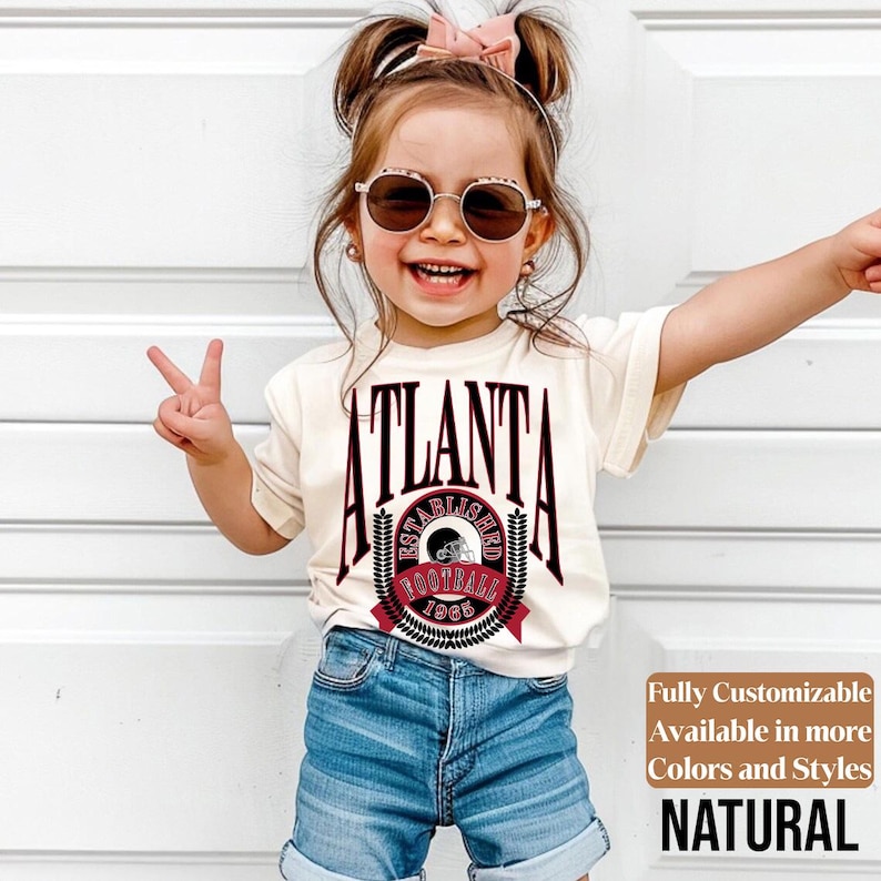 Atlanta kids football shirt style 17