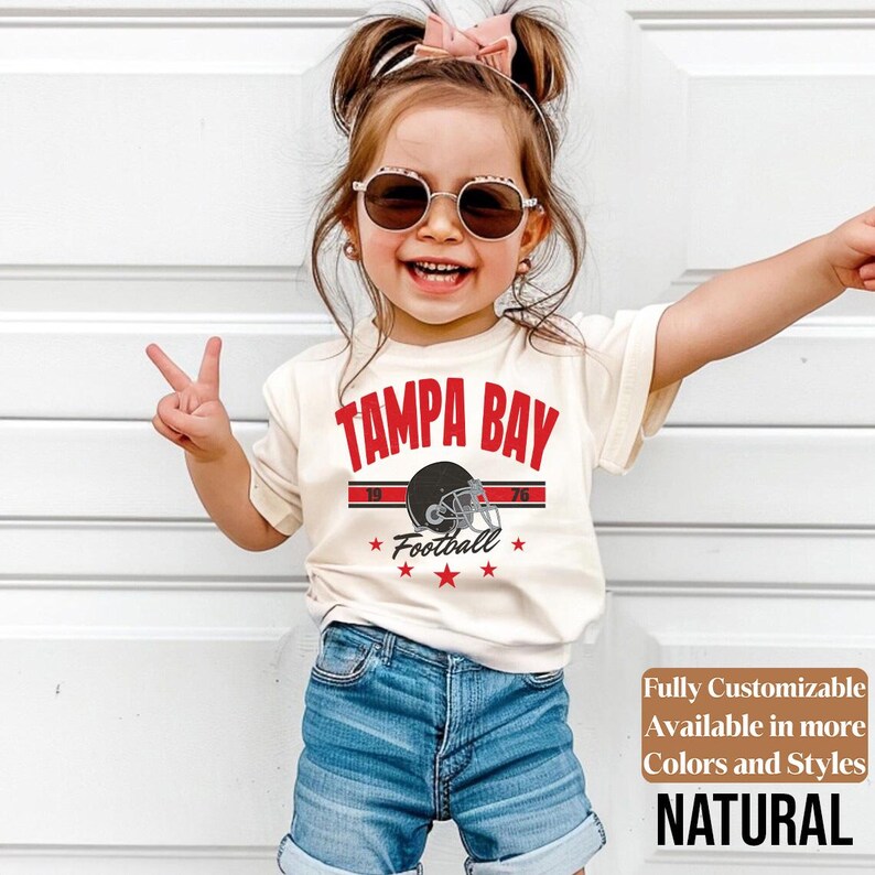 Tampa Bay kids football shirt style 12