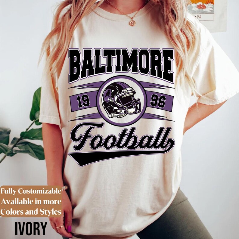 Comfort Colors Vintage Baltimore adults shirt style 3