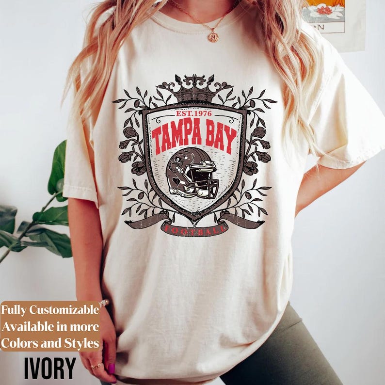 Comfort Colors Vintage Tampa Bay Football adults shirt style 01