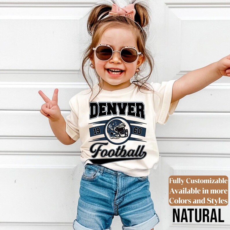 Denver Kids Vintage Tee Style 02